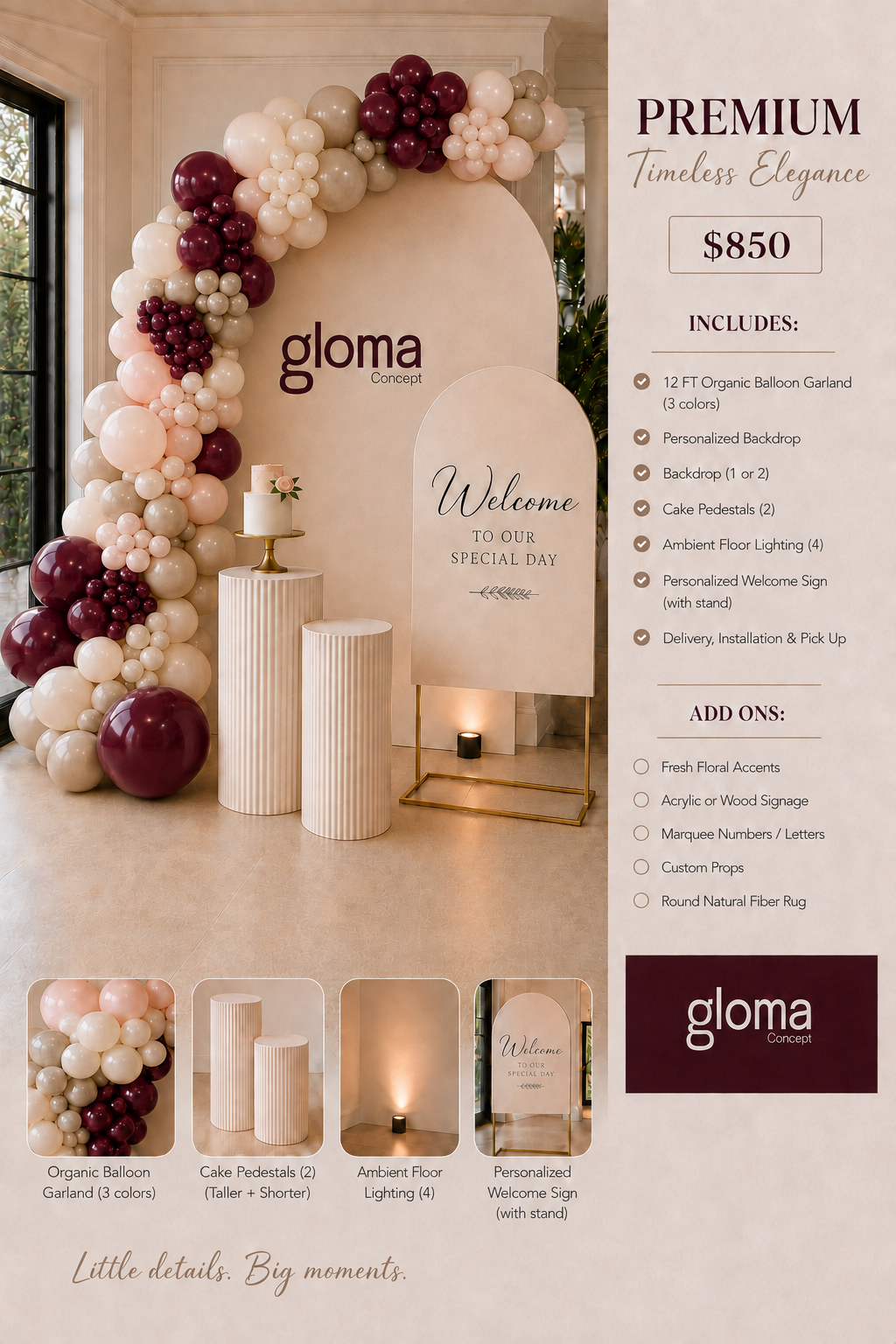 Premium Package - Timeless Elegance